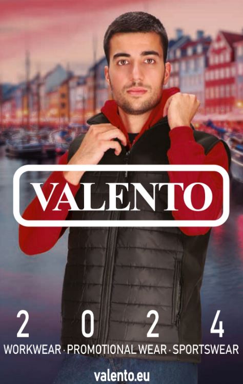 Portada del catálogo Valento