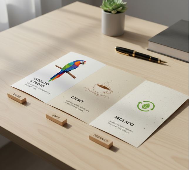 Imagen de tipos de papel