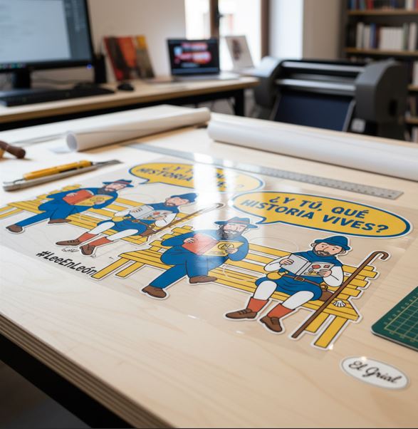 Miniatura vinilo adhesivo 2